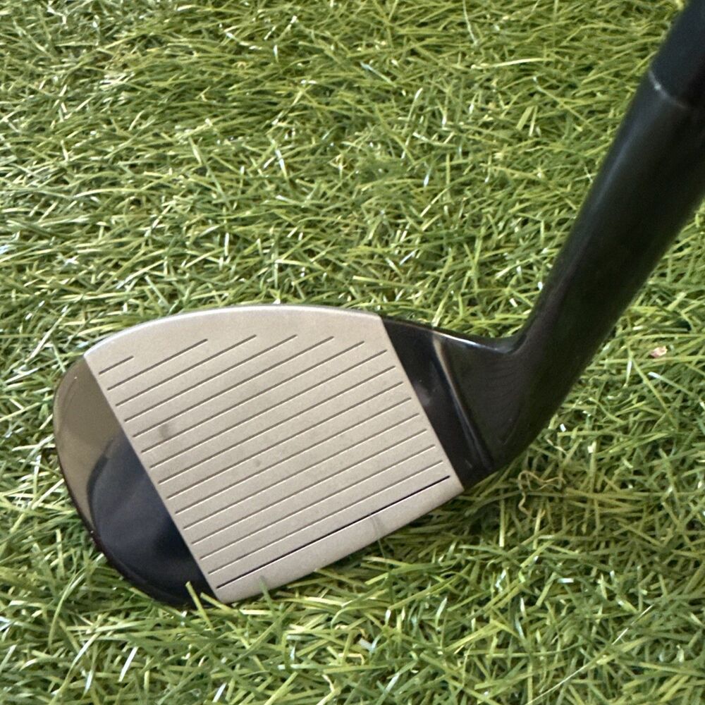 WILSON HARMONIZED SOLE GRIND GUNMETAL 52/08 GAP WEDGE - WILSON WEDGE FLEX STEEL